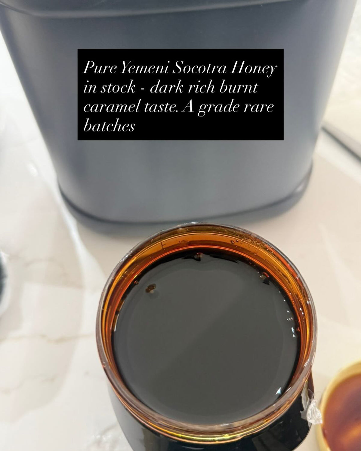 Rare Grade A+ Socotra Island Yemeni Wild Honey