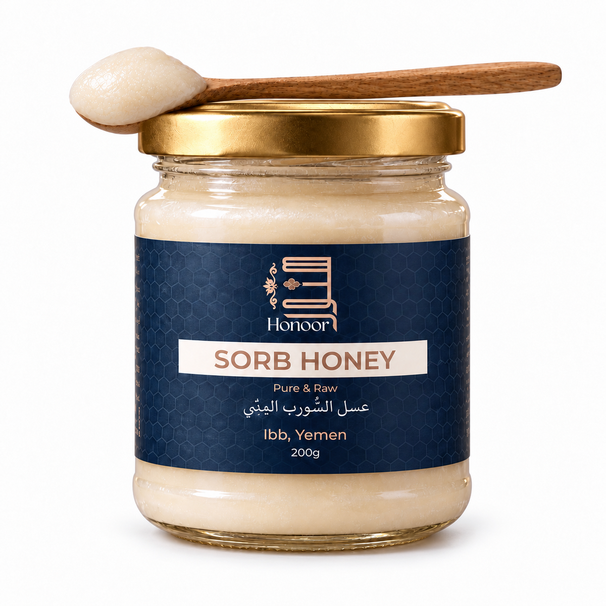 Al-Oud Sorb White / Light Golden Yemeni Honey (Ibb Province) "White Oud Honey"