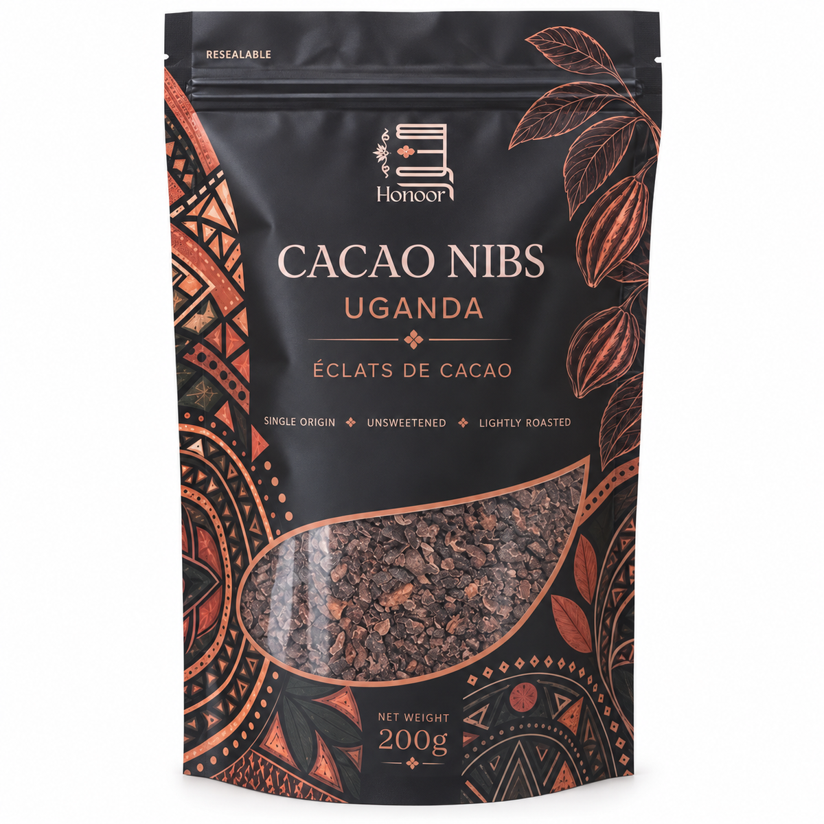 Cacao Nibs (Lightly Roasted)