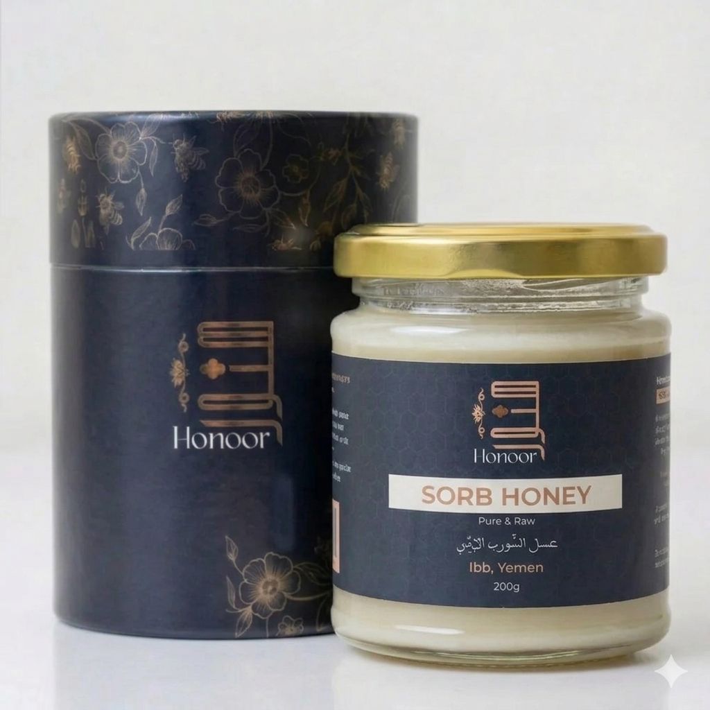 Al-Oud Sorb White / Light Golden Yemeni Honey (Ibb Province) "White Oud Honey"